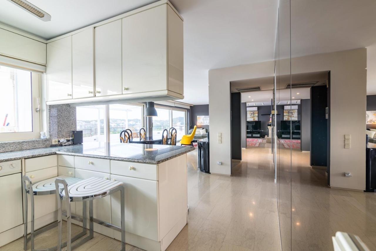 Sunlight House - Palatial Fully Equipped Apartment Near The Sea Athén Kültér fotó